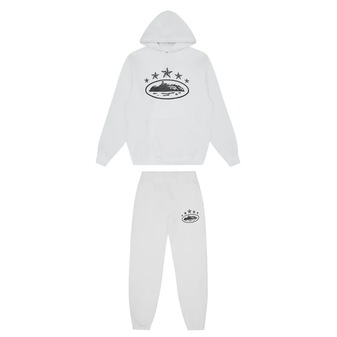 5 Starz White Tracksuit