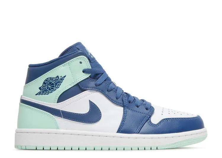 AIR JORDAN 1 MID 'BLUE MINT'